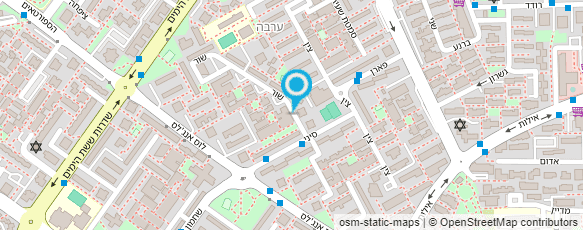 מפת הגעה אל שערי צדק