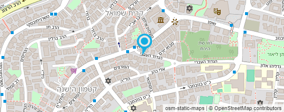 מפת הגעה אל ד"ר וינר דניאל