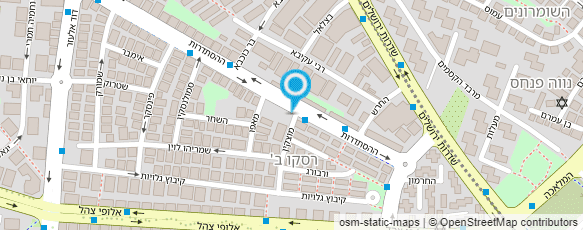 מפת הגעה אל עיצוב שיער אבי