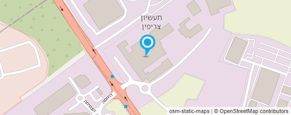 מפת הגעה אל יוניון רכב תעשייתי בע"מ- דנזיו לשעבר
