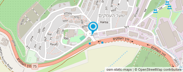 מפת הגעה אל קונדיטוריית קלמנטינה