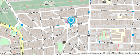 מפת הגעה אל ד"ר גולדבלום אמיר