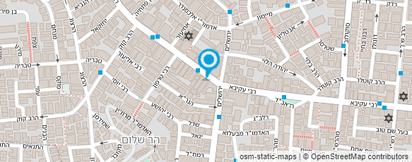 מפת הגעה אל תמי פיאות ושיער