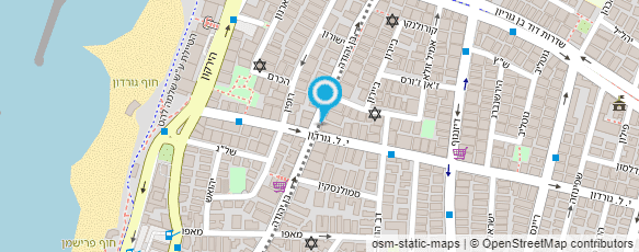 מפת הגעה אל פרחי גורדון