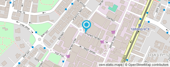 מפת הגעה אל אבגור עבודות מתכת בע"מ