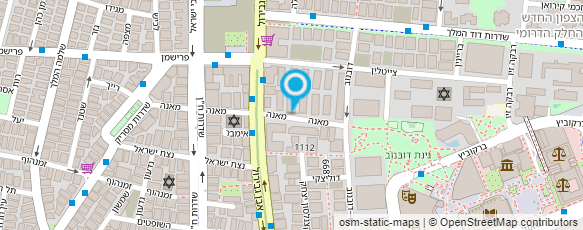 מפת הגעה אל אבי הרב זרקי-מוהל ברית מילה