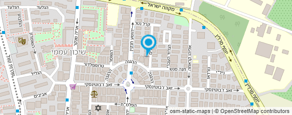 מפת הגעה אל נחימובסקי מרדכי