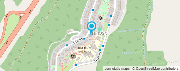 מפת הגעה אל פיצה נבו