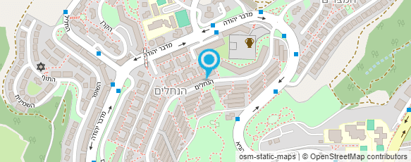 מפת הגעה אל סלון חן