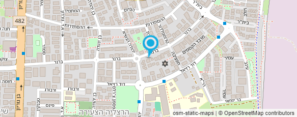 מפת הגעה אל מסגריית יגאל