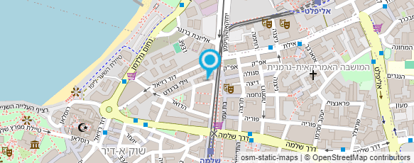 מפת הגעה אל פרסקו - צבעים יבוא ושיווק בע"מ