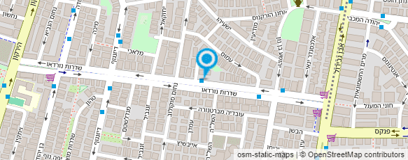 מפת הגעה אל מרכז קהילתי מגיד