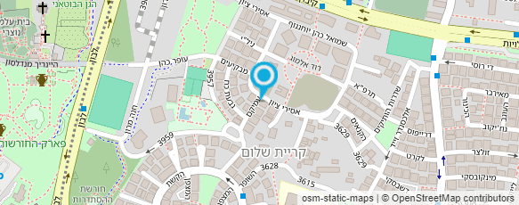 מפת הגעה אל קאנטרי גורן גולדשטיין