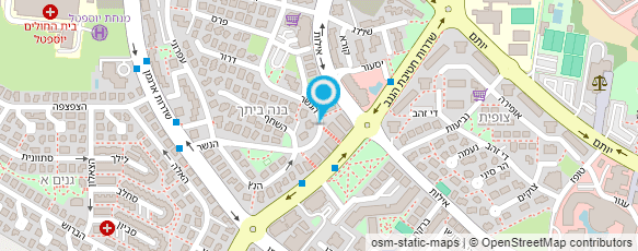 מפת הגעה אל ד"ר זילברמן אורי מפת הגעה אל ד"ר זילברמן אורי