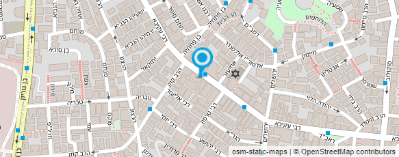 מפת הגעה אל פופובסקי עזריאל