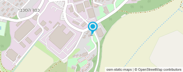 מפת הגעה אל המרכז הארצי לצופיות