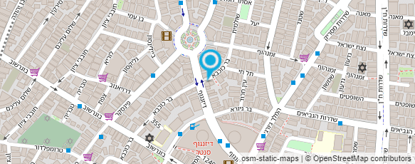 מפת הגעה אל חייט רובין