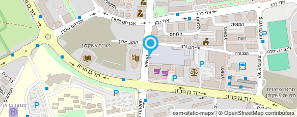 מפת הגעה אל ד"ר גת אריאל