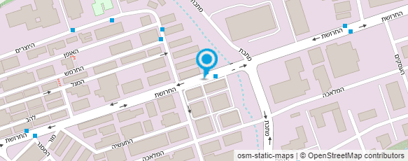 מפת הגעה אל ברוש תקשורת חזותית (פטב)