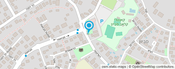 מפת הגעה אל פרופ' רבינוביץ ירון מפת הגעה אל פרופ' רבינוביץ ירון