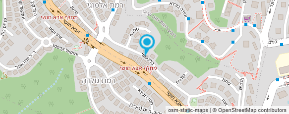 מפת הגעה אל ד"ר דוד ואלה ברק