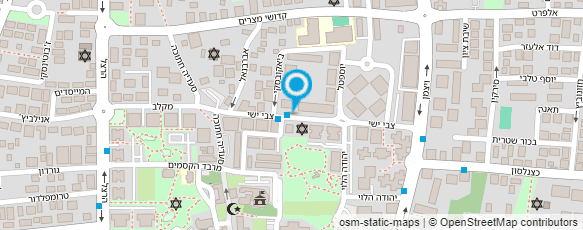 מפת הגעה אל המועצה דתית יהוד