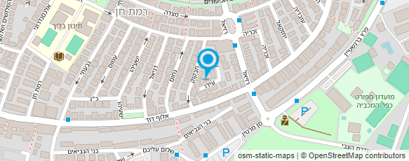 מפת הגעה אל פרלמן וידל