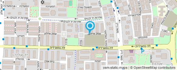 מפת הגעה אל שי אור גל