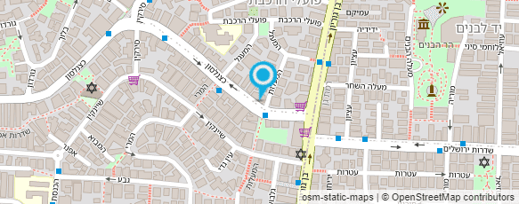 מפת הגעה אל בית חב"ד גבעתיים