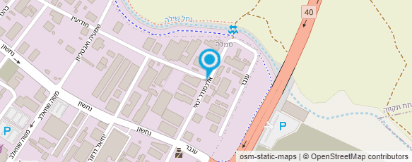 מפת הגעה אל מעבדות כרמל-בדיקות סביבה