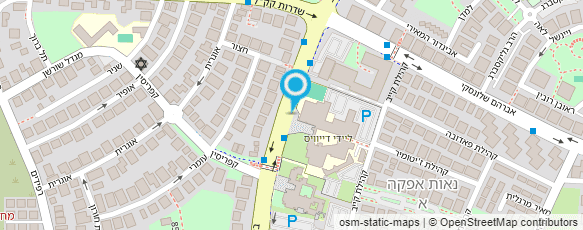 מפת הגעה אל עירוני מקיף י"ט עמל ליידי דיוויס