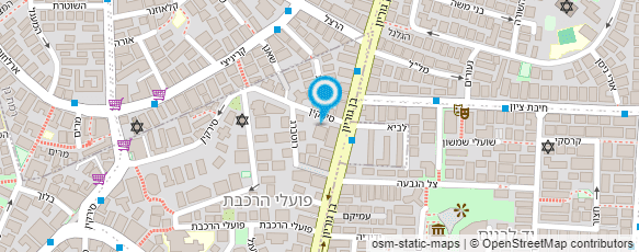 מפת הגעה אל רמז מאיר