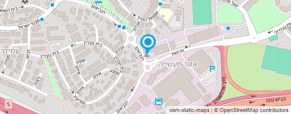 מפת הגעה אל תותים תערוכות בע"מ