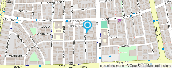 מפת הגעה אל פרופ' שלו יוסף