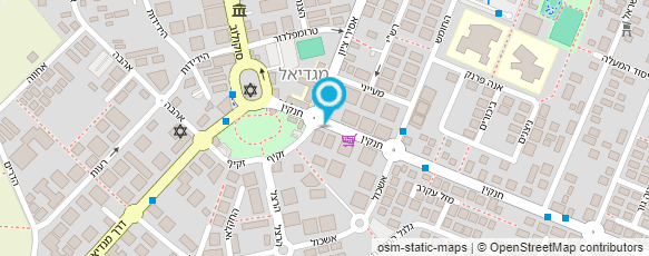 מפת הגעה אל מרכז וטרינרי דוידוף