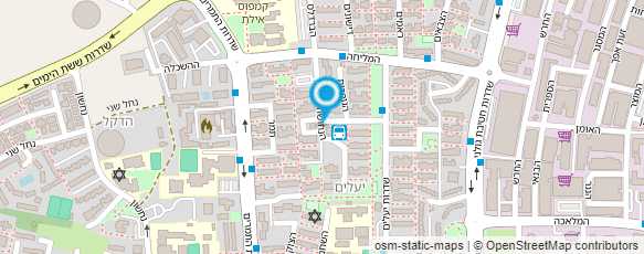 מפת הגעה אל סלון רותי