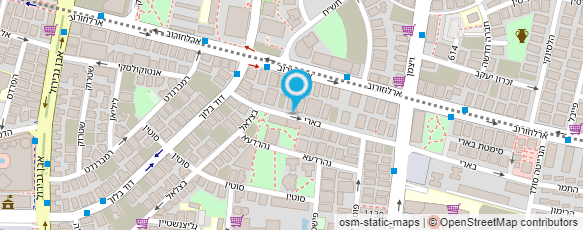 מפת הגעה אל ד"ר לוי מיכאל