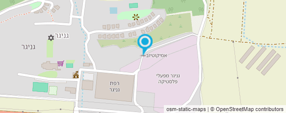 מפת הגעה אל טיוביקרט גברעם בע"מ