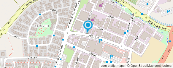 מפת הגעה אל ס.א. דפוס ושילוט