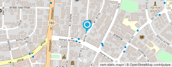 מפת הגעה אל ד"ר אורבך יעקב