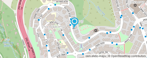 מפת הגעה אל דויטש הרב דוד יהודה