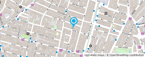 מפת הגעה אל כהן לוי דוד-במאי