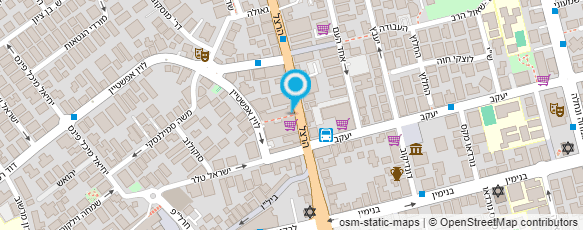 מפת הגעה אל קניון מרכז העיר