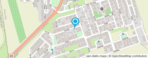 מפת הגעה אל ד"ר רז יהודה