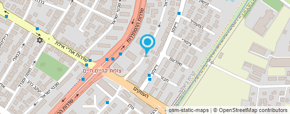 מפת הגעה אל ברק פרץ