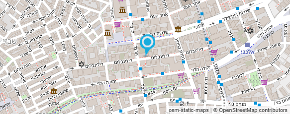 מפת הגעה אל מעבדת שאוב-לורנץ