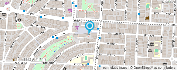 מפת הגעה אל מיכאל אקספרס (מתפרה)