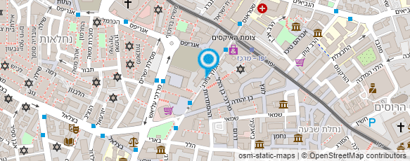 מפת הגעה אל עלי בלונים -  עיצוב אירועים