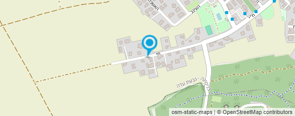 מפת הגעה אל הגן של שרון