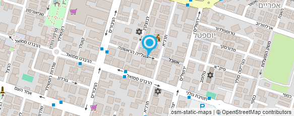 מפת הגעה אל א. בן-הרוש בע"מ